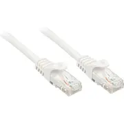 Lindy Patchcord Cat.6. U/Utp. balts 48201 0.5M.