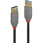 Lindy Usb-A Usb kabelis melns 36754 Kabel Czarny