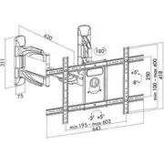Logilink sienas stiprinājums Bp0047 37 70 Uchwyt