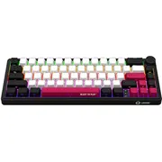Lorgars Kbp70Mw. bezvadu 65 mehānisko spēļu tastatūra Pro. melns/sarkans. lv izkārtojums Lorgar Wireless Mechanical Gaming Keyboard Black/Red. En layout