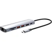 Manhetenas Usb-C stacija/replicators 153966 Stacja/Replikator Manhattan