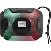 Mars Gaming Msbax Bluetooth bezvadu skaļrunis ar radio microSD Rgb Usb 10W Wireless Speaker with Radio Microsd