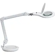 Maul Led galda lampa Lupenleuchte Makro mit Standfuß weiß Lampka biurkowa