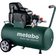 Metabo auto kompresors Bez Eļļas Kompresors 50L Basic 280-50 W Of 1 Pc Kompresor samochodowy Bezolejowy Szt