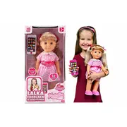 Natālijas lelles staigāšana ar 41Cm viedtālruni Lalka Natalia ze smartfonem