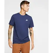 Nike vīriešu sporta T-Krekls. tumši zils. Xxl Ar4997 410 Koszulka Sportswear granatowa r.