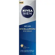 Nivea Men Hyaluron pretgrumbu acu krēms 15Ml Przeciwzmarszczkowy krem pod oczy