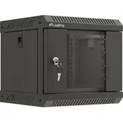 Pakārās Pastāvas Uzstādīšanas Skapis 19 collu 4U 600X450 Pelēks Perforētas Durvis Lanberg Plakana pakotne Szafa Instalacyjna Rack Szara Drzwi Perforowane Flat Pack