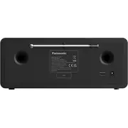 Radio Panasonic Rf-D40Eg-K melns Czarny