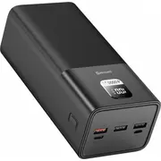 Powerbank Swissten Power Line 40000Mah melns Czarny
