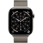 Pulksteņu Series 11 Gps Cellular 46 mm dabīgā titāna korpuss. dabiska Milānas aproce S/M izmērs Watch koperta tytanu kolorze naturalnym. bransoleta naturalnym rozmiar