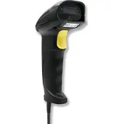 Qoltec svītrkoda lasītājs lāzera 1D Usb melns Czytnik kreskowych laserowy Czarny