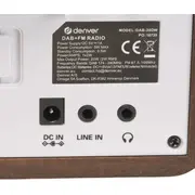 Radio Dab/Fm Denver Dab-30Dw Dark Wood dark wood