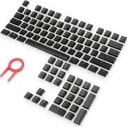 Redragon A130 Pbt Doubleshot taustiņu vāciņi melni Keycaps A130Black