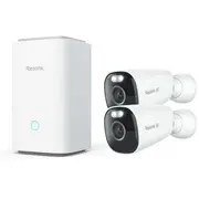Reolink Hub Ip kamera ar 2X Argus Eco Ultra 4K 8Mp akumulatoru Ip66 Kamera with Battery