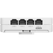 Ruijie Reyee Rg-Rap62-Wall Access Point, 5 portów, 1Xpoe In, 5Xge, Out 10W, Wifi 6, 2,4Ghz/5Ghz, Ax3000, 2X5,4Dbi, Naścienny, Roaming, Cloud, Mesh