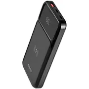 Savio Ba-09 Powerbank 10 000 mAh. melns. indukcijas uzlāde czarny. indukcyjne