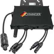 Schwaiger strāvas adapteris/ izgudrotājs iekšējais melns Sowr0806 adapter inwentor Czarny