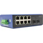 Slēdzis Digitus Industrial 82 -Port Gigabit Ethernet Poe Switch 8 Port Ge Rj45 2 Sfp ports