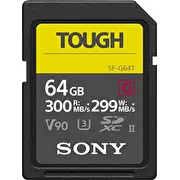 Sony Sf-G izturīga Sdhc Karte Sf64Tg Karta Tough Sdhc Gb Class Uhs-Ii/U3 V90
