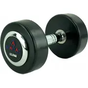 Spartan hanteles gumijotas 12.5 kg Hantla Ogumowana