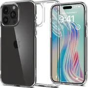 Spigen Crystal Hybrid. kristāldzidrs iPhone 15 Pro Max clear