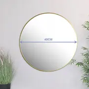 Spoguļa 40Cm zelta rāmis Lustro rama
