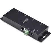 Startech I43-Serial-Ethernet optiskās šķiedras pārveidotāja sērijas pārveidotājs/atkārtotājs/izolators Rs-232 Rj-45 melns Konwerter konwerter szeregowy/repeater/izolator Czarny