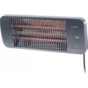 Sunred sildītājs Lug-2000W. Lugo Quartz Wall Infrasarkanais 2000 W Jaudas līmeņu skaits Piemērots telpām līdz m² Pelēks Ip24 Heater Infrared Number of power levels Suitable for rooms up to Grey
