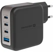Swissten Travel Charger Gan Usb-C Pd 100W Usb-A 18W Qc 3X
