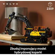 Technic Volvo Ec500 hibrīds 42215 Koparka Hybrid