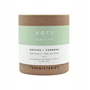 Teministeriet tējas nots matcha verbēniskās organiskās 20 rokassomas Herbata Note Matcha Verbena Organic torebek