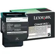 Toneris Lexmark 0C544X1Kg Black Original C544X1Kg Toner