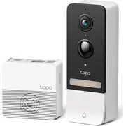 Tp-Link Smart video durvju zvans ar bateriju Tapo D230S1 Wideodzwonek do drzwi zasilaniem bateryjnym