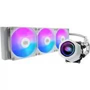 Ūdens dzesēšanas Cooler Master Masterliquid Core Nex 360 ūdens dzesētājs. 3X120Mm. Lga1851. Am5. balts Wodne wodna