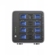 Unitek reida korpuss Sata 2.5 /3.5 8 režīmiem 80Tb Usb-C Obudowa Raid do dysku