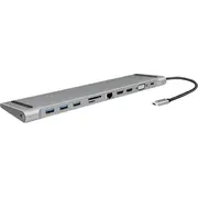 Usb-C stacija/replicators Ua0373 Stacja/Replikator Logilink 11W1