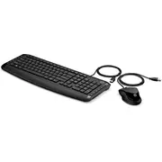 Vadu tastatūras pele 250 Nr. Wired Keyboard Mouse Nr