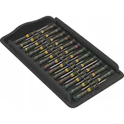 Wera Kraftform Micro Esd Big Pack 1 skrūvgriežu komplekts Melns/Dzeltens. 25 gab. Screwdriver set black/yellow. pieces