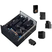 X Silent Edge Platinum 1100 230 V Schwarz. 1 x 12 pin High Power Gpu. 4 Pcie. Kabelmanagement. vati 230Vschwarz. 1X 12-Pin 4X Watt