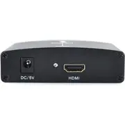 Adapteris Av Lindy Hdmi D -Sub Vga Jack 3.5Mm czarny 38165 Adapter D-Sub