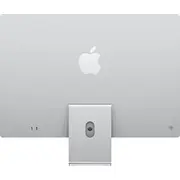 Apple dators 24 collu iMac ar Retina 4.5K displeju M4 mikroshēma 8 kodolu Cpu un Gpu 16Gb 256Gb Ssd Silver Komputer 24Inch with display chip 8Core and