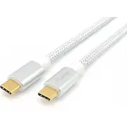 Aprīkot Usb-C  Usb-C Usb Kabelis balts 128355 Kabel Usb Equip Usb-C