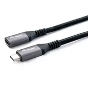 Aprīkot Usb kabeli Usb-C 3.2 - C Cable Verl. St/Bu 0.50M 5A 4K/60Hz sw Kabel Equip