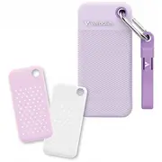 Ārējais disks Verbatim Pocket Ssd 1Tb Usb-C 3.2 gen.2 balti violets 32322 External Drive white-purple