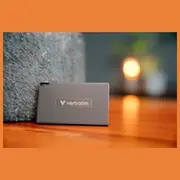 Ārējais Ssd verbatim metāla mini 1Tb melns 32031 Dysk Verbatim Metal Mini Czarny