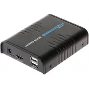Av signāla pārraides sistēma Paplašinātāja Uztvertājs HdmiUsb-Ex-100/Rx Signāls System przekazu Signal Odbiornik Extendera
