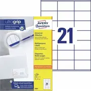 Avery Zweckform etiķetes 70X41Mm 3481 Etykiety