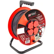 Awtools pagarinātāja trumuļa 50M 3X2.5Mm 16A 3680W Ip44 Aw70227