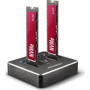 Axagon Adsa-M2C Nvme Ssd dokstacijas Dual Stacja